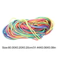 thumbnail image 2 of LEEYNEER 20 Pcs String Set 90s Game  Kids Finger String Tricks Colorful Looping Strings  Fun and Learning, 2 of 5