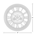 thumbnail image 4 of FirsTime & Co. Gear Works Wall Clock, American Crafted, Metallic Black, 24 x 2 x 24,, 4 of 4
