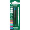 thumbnail image 1 of shiyou-Ballpoint Refill to Fit Parker Ballpoint Pens, Medium Point, Soft Roll, Turquoise, 2-Pack (P132TQ), 1 of 4
