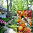 thumbnail image 4 of Heduofu Autumn Arrangement Fall Welcome Garden Flag Vertical Double Sided Seasonal Outside Decor for Farmhouse Yard Patio Lawn Outdoor Home Decor Gift White, 4 of 6