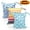 Blue, variant on Wet Dry Bags for Cloth Diapers Travel, Swimsuit, Beach, Pool, Gym, Wet Clothes Bag with 2 Pockets 3 Pack L-BGT