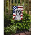 thumbnail image 2 of Carolines Treasures SC9015GF USA American Flag with Shih Tzu Flag, Small, Multicolor, 2 of 2