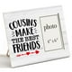 thumbnail image 1 of Marco de fotos de madera Zauly Cousins Gifts de 10 x 15 cm, 1 of 6