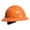 Orange, variant on Portwest PS56RER Full Brim Premier Hard Hat, Red