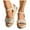 C, variant on Women's Espadrilles Platform Wedge Sandals Beach Summer Linen Open Toe Ankle Strap Dress Sandals