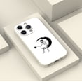 thumbnail image 3 of Muestra tu personalidad: funda para iPhone de doble capa con estampado gráfico creativo y arenado para iPhone 15 Pro Max 14 13 12 Pro 11, 3 of 3