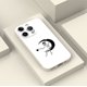 thumbnail image 4 of Muestra tu personalidad: funda para iPhone de doble capa con estampado gráfico creativo y arenado para iPhone 15 Pro Max 14 13 12 Pro 11, 4 of 4