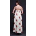 thumbnail image 3 of Bimba Rayon Floral Womens Long Casual Dress Spaghetti Strap Summer Maxi Sundress-Medium, 3 of 4