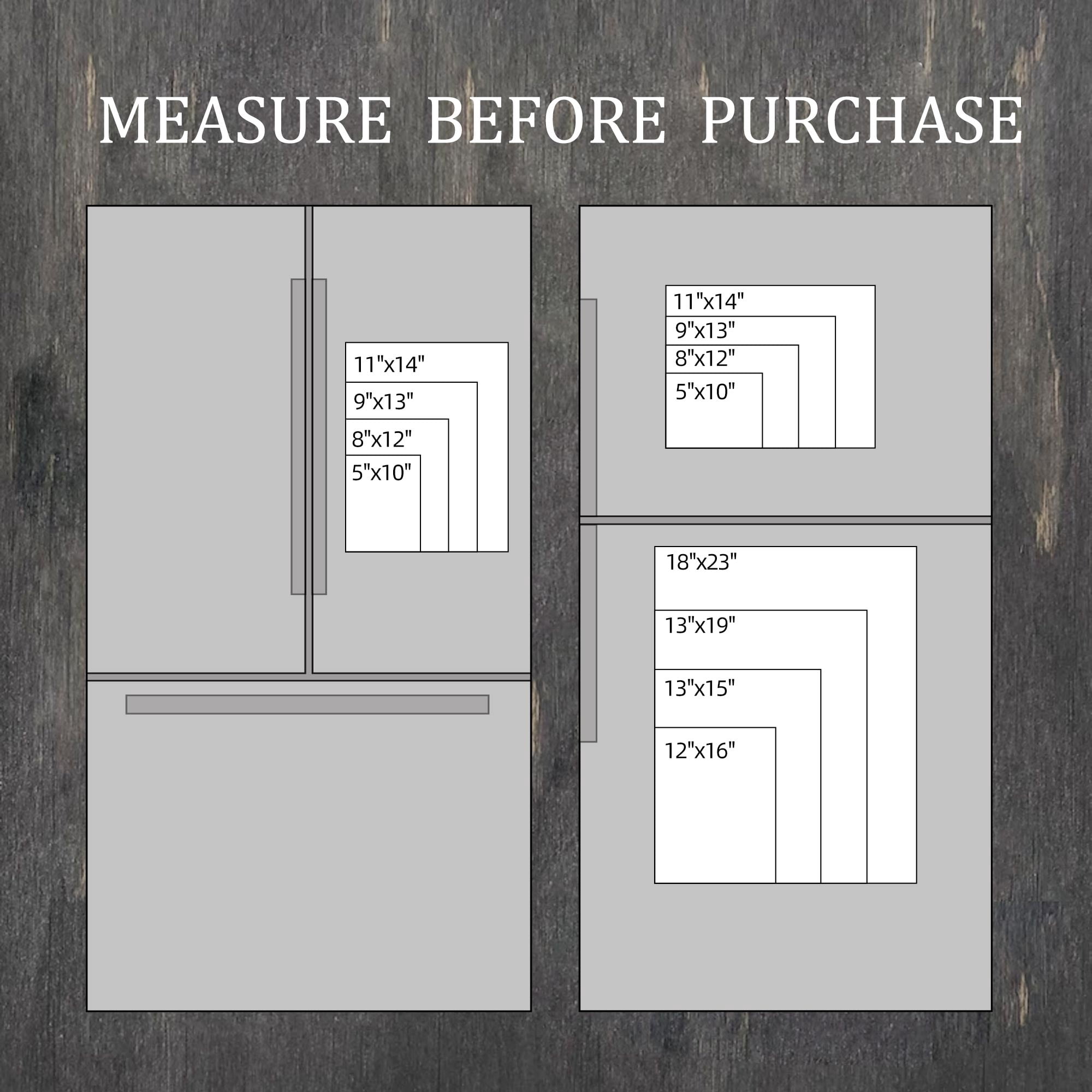Blingpainting Magnetic Fridge Acrylic Chore Chart for Kids Clear Checklist for Adults and Teenagers Includes 8 Dry Erase Markers Back To School Gifts