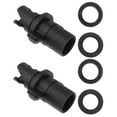 thumbnail image 1 of CTIRCHIU 2Pcs Boat Air Valve Adapter Black PVC For Kayaking and Boating, 1 of 7