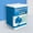 Blue, variant on BIMZUC Electronic Piggy Bank Mini ATM Money Saving Box Safe for Kids Auto Scroll Paper Cash Coin with Password Code Built-in Audio Perfect Birthday Christmas Gift for Boys Girls, Black