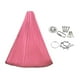 thumbnail image 4 of Hamaca con columpio para niños, silla colgante ajustable, regalos con accesorios de Metal, columpio Rosa, 4 of 8