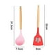 thumbnail image 2 of 2 Pc Kitchen Utensil Set, Easy To Clean Wooden Kitchen Utensils, Cooking Utensils For Nonstick Cookware, 2 of 5