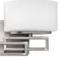 thumbnail image 4 of 5102AN Hinkley Lighting Lanza - 2 Light Bath Vanity in Transitional Style - 16.25 Inches Wide by 6.75 Inches High-Antique Nickel Finish-Halogen, 4 of 11