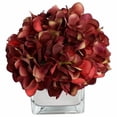 thumbnail image 7 of RG Style Artificial Silk Hydrangea Floral Arrangements in Decorative Vase, 7 of 7