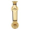 thumbnail image 1 of Baldwin 0113.003 S-Shaped Door Knocker, Lifetime Polished Brass, 1 of 3