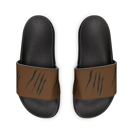 

Effete Feline Claw Marks Scratch Youth Removable-Strap Sandals