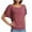 Pink, variant on yillto Women's Oversized Baggy Tops Loose Pullover Casual Blouse T Shirt Summer Short Sleeve Shirts