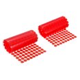 thumbnail image 1 of Unique Bargains 0.4' Self Adhesive Dots, 270 Pairs Sticky Hook Nylon Loop Dots Strips, Red, 1 of 7