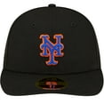 thumbnail image 2 of Men's New Era  Black New York Mets Authentic Collection Alternate On-Field Low Profile 59FIFTY Fitted Hat, 2 of 6