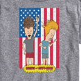 thumbnail image 3 of Beavis & Butthead - Americana - Men's Short Sleeve Graphic T-Shirt, 3 of 5
