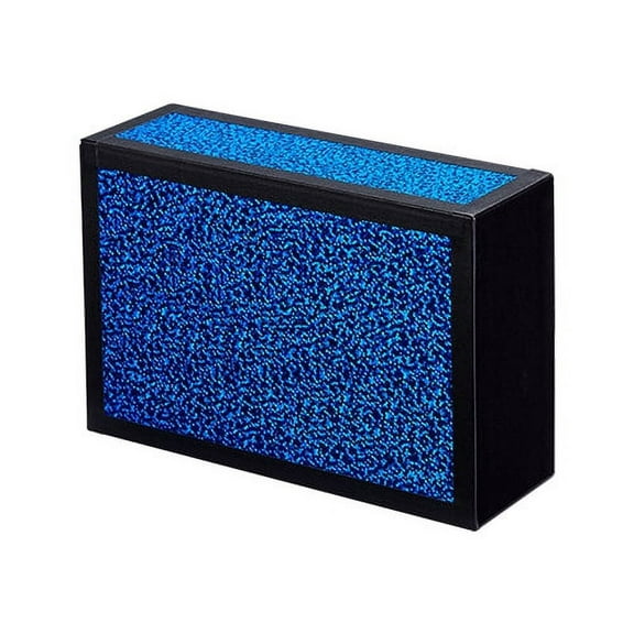 Henrys Juggling Wooden Cigar Box - Glitter Colors with Black Tape (Blue)