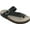 Black Leather, variant on Women's Carly Footbeds Sandal