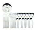 thumbnail image 3 of PENGXIANG 24 Pcs Cutlery Set Rust-proof Tableware Set Accessory Lightweight Stainless Steel Tableware Set Easy-washing Flatware Kit for Hotel Home, 3 of 9