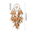 thumbnail image 3 of Foqnuq Turquoise Tree of Life Dreamcatcher Wall Hanging with Colorful Feathers - Unique Home Decor Wind Chime for Interior Decoration, 3 of 6