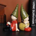 thumbnail image 5 of Elfos Pensando Niños Jardín Resina Adornos Artesanía Decoración-c, 5 of 5