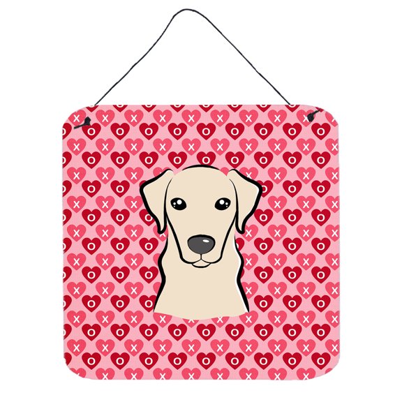 Yellow Labrador Wall or Door Hanging Prints