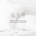 thumbnail image 5 of Cooling Gel Fiber Bed Pillow 2-Pack Standard/Queen Size For All Sleep Styles - Back, Side and Stomach Sleepers, 5 of 10