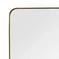 thumbnail image 5 of Mirrorize Canada 28x36 Gold Rectangle Mirror, 5 of 5