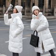 thumbnail image 1 of Women's Hooded Down Jacket Long Winter Coat, 1 of 4