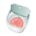 thumbnail image 1 of Dsscvnef Mini Washing Machine Portable Laundry Washer Turbine Personal Underwear Socks Cleaner Compact for Home Dorm Travel Camping, 1 of 8