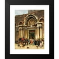 thumbnail image 2 of Ramón Tusquets 15x18 Black Modern Framed Museum Art Print Titled - Venice, the Patriarch in Capa Magna Leaving San Giovanni E Paolo, 2 of 5