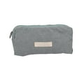 thumbnail image 1 of Retro Corduroy Solid Color Pencil Case Large Capacity Student Stationery Storage Bag Clutch Bag, 1 of 7
