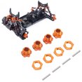 thumbnail image 1 of 17mm Hex Hub Adapter, 17mm Hex Wheel Hub Adapter Aluminum Alloy Easy Installation  For RC Car Upgrade, 1 of 1