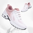 thumbnail image 7 of EKVAHL Women's Comfort Bowling Shoes - Universal Slide Soles, Ultra Light-Weight Mesh Athletic Style, Comfortable Cushion Running Shoes Gym Workout Jogging Footwear Pink, 7 of 7