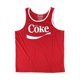 thumbnail image 1 of Camiseta sin mangas Coca Cola Simple Swoosh rojo mediano, 1 of 2