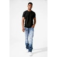 thumbnail image 4 of Jordan Craig Men Martin Stacked Python Jeans (Blue Wave), 4 of 4