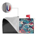 thumbnail image 2 of Wukai Fish In The Wave Mailbox Covers for Garden Outdoor Decor,Waterproof Post Box Cover 21x18 in& 25.5x21 in-21x18 in, 2 of 8