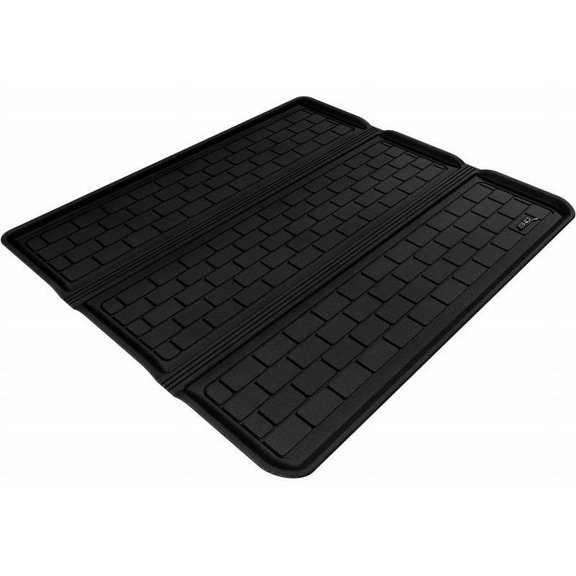 3D MAXpider 2006-2010 Fits Ford Explorer Black Kagu Carbon Fiber Embossed Pattern Cargo Liner M1FR0351309