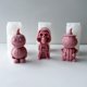thumbnail image 4 of Molde de silicona para velas de calavera de Halloween, molde para hacer jabón de resina de yeso, molde para velas de aromaterapia de calabaza, decoración hecha a mano, calabaza de ojos grandes, 4 of 5