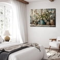 thumbnail image 7 of Rustic Farmhouse Daisy Canvas Wall art Vintage Country White Daisy Picture Wall Decor Neutral Still Life Flower Botanical Painting Artwork for Farmhouse Bedroom Bathroom Home Decoration 12x16in, 7 of 7