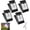 4PC-LED, variant on Solar Powered Motion Sensor Clip Lights,Clip on Solar Lights Outdoor Waterproof & Long-Lasting,Portable Solar Powered Lamp for Camping and Home Balcony Garage (4PC-LED)