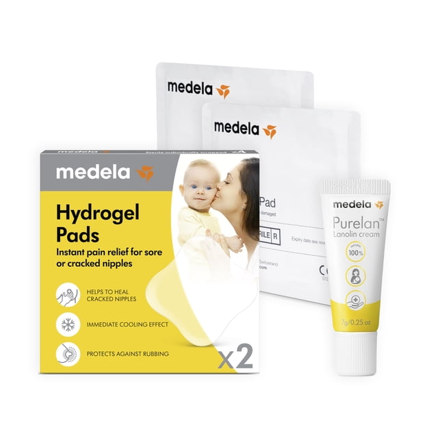 Kit de rescate de pezones con lanolina Medela Purelan, crema para pezones