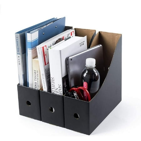 Magiin Set of 5 Magazine File Holders Book Organizer ...