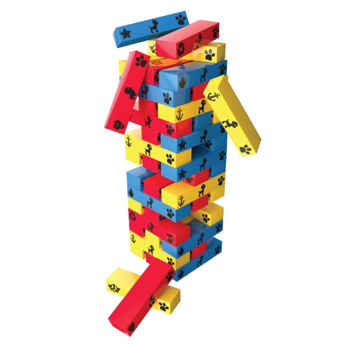 Friend Smith & Co Paw Patrol Tumbling Tower Stacking Game for Kids Aged 3 Years and up