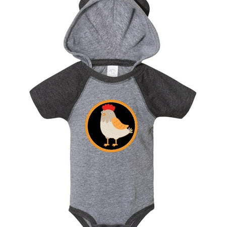 

Inktastic Chicken Farmer Hen Gift Baby Boy or Baby Girl Bodysuit